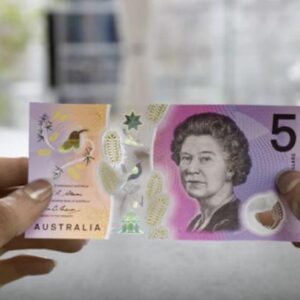 Australian 5 dollar note
